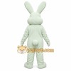 White Rabbit Heart Mascot Costume White Rabbit Heart Mascot Costume