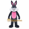 Gray Rabbit Heart Mascot Costume Gray Rabbit Heart Mascot Costume