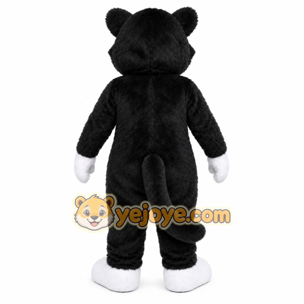 Black Cat Mascot Costume Black Cat Mascot Costume