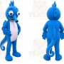 Blue Seahorse Mascot Costume