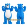 Blue Bear Mascot Costume