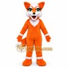 Orange Fox Mascot Costume Orange Fox Mascot Costume