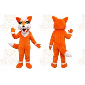 Orange Fox Mascot Costume