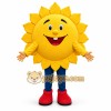 Yellow Sun Mascot Costume Yellow Sun Mascot Costume