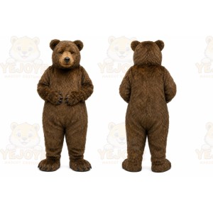 Brown Bear Mascot Costume