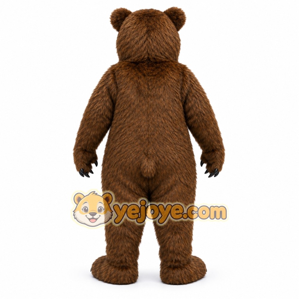 Brown Bear Mascot Costume Brown Bear Mascot Costume
