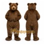 Brown Bear Mascot Costume