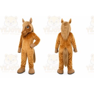 Brown Horse Mascot Costume