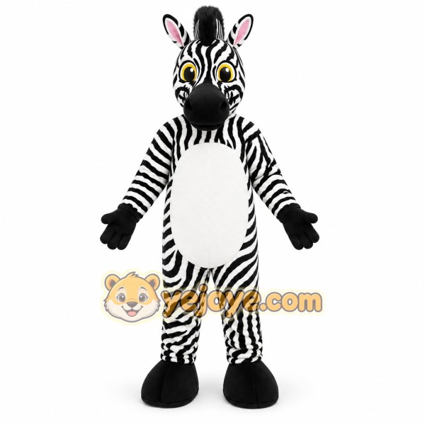Zebra Animal Mascot Costume