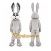 Gray Rabbit Mascot Costume Gray Rabbit Mascot Costume