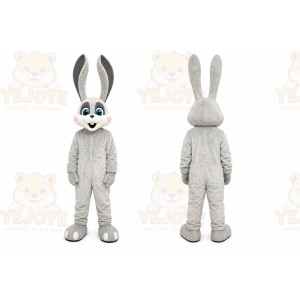 Gray Rabbit Mascot Costume