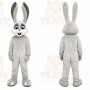Gray Rabbit Mascot Costume
