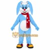 Blue Puppy Scarf Mascot Costume