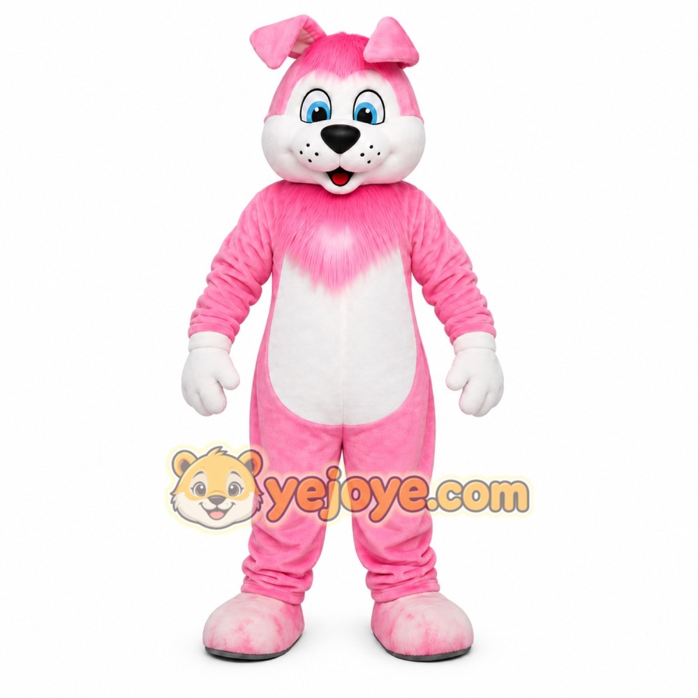 Pink Bear Mascot Costume Pink Bear Mascot Costume