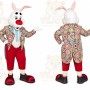 White Rabbit Floral Mascot Costume