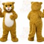 Tan Cat Mascot Costume