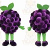 Purple Grape Mascot Costume