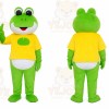 Green Frog Mascot Costume