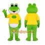 Green Frog Mascot Costume