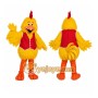 Yellow Chicken Mascot Costume