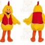 Yellow Chicken Mascot Costume