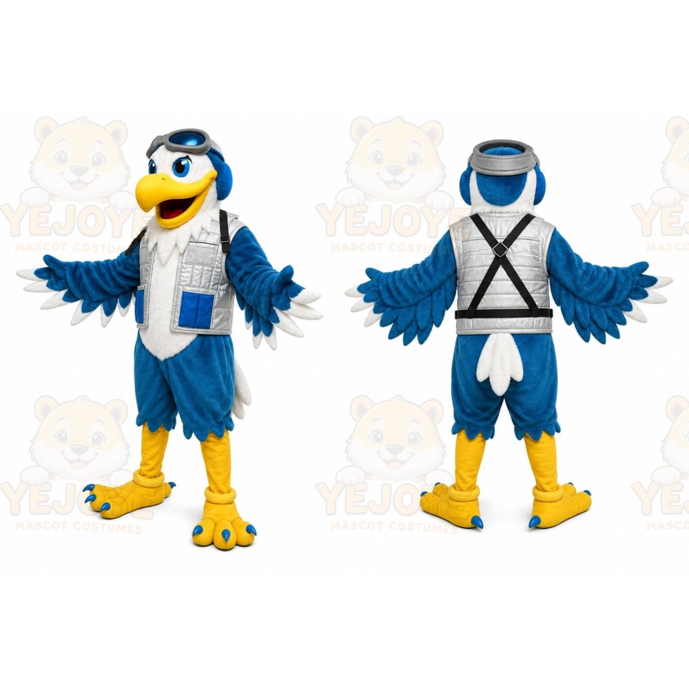 Blue Bird Sports Mascot Costume