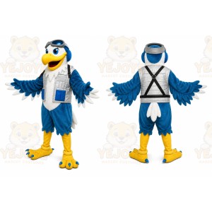 Blue Bird Sports Mascot Costume