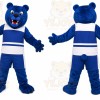 Blue Bear Sports Mascot Costume