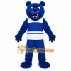 Blue Bear Sports Mascot Costume Blue Bear Sports Mascot Costume