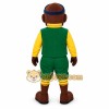 Green Worker Boy Mascot Costume Green Worker Boy Mascot Costume