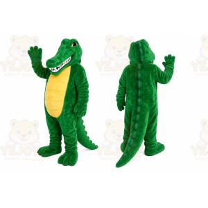 Green Crocodile Mascot Costume