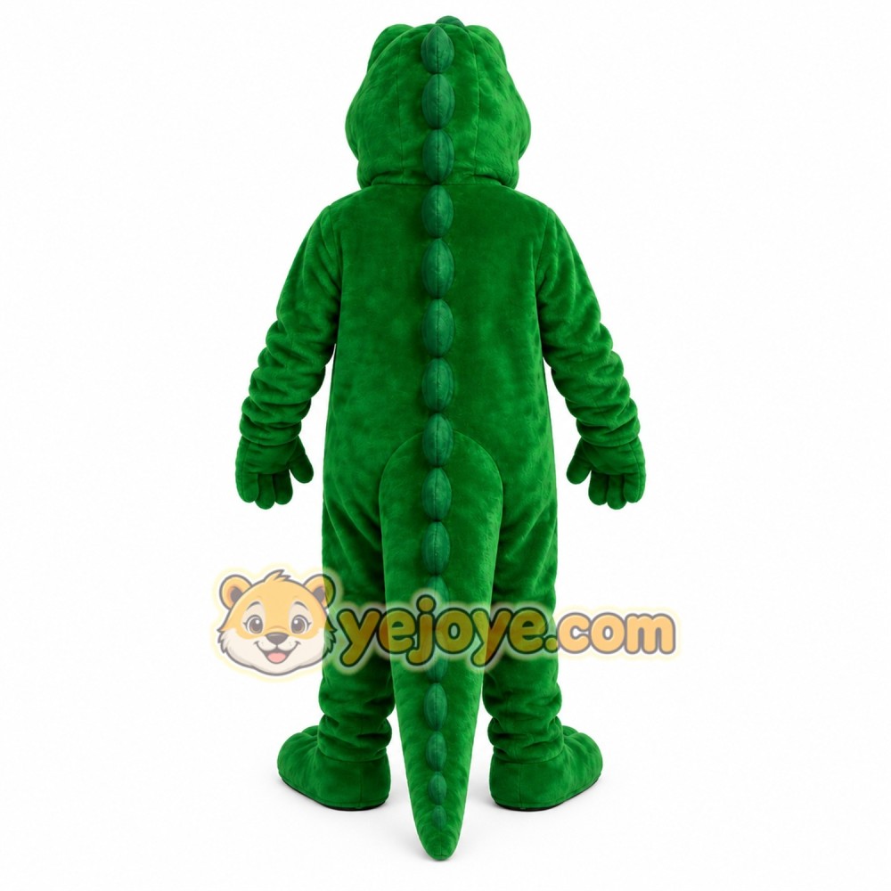 Green Crocodile Mascot Costume Green Crocodile Mascot Costume
