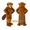 Brown Beaver Mascot Costume Brown Beaver Mascot Costume