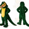 Green Alligator Mascot Costume