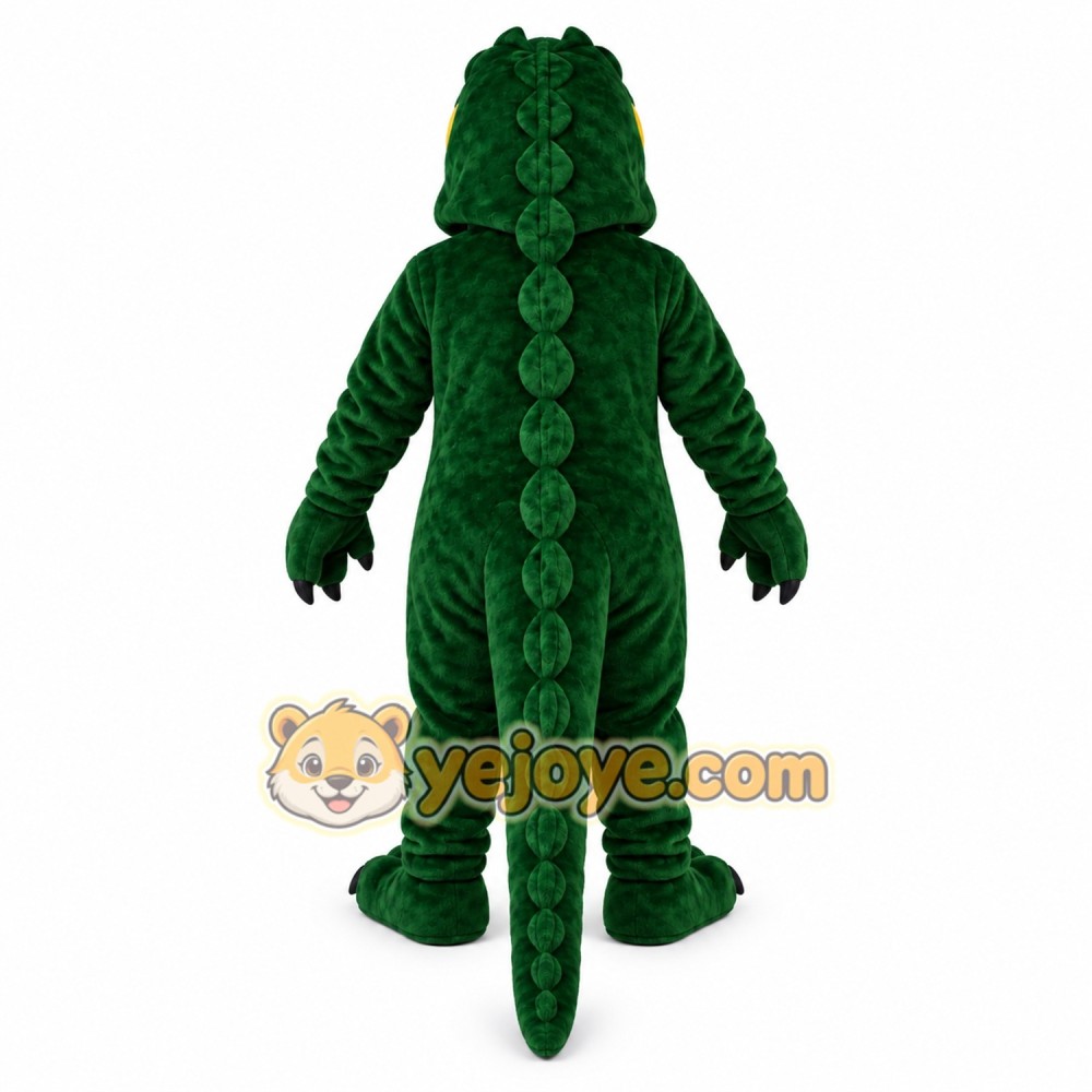 Green Alligator Mascot Costume Green Alligator Mascot Costume