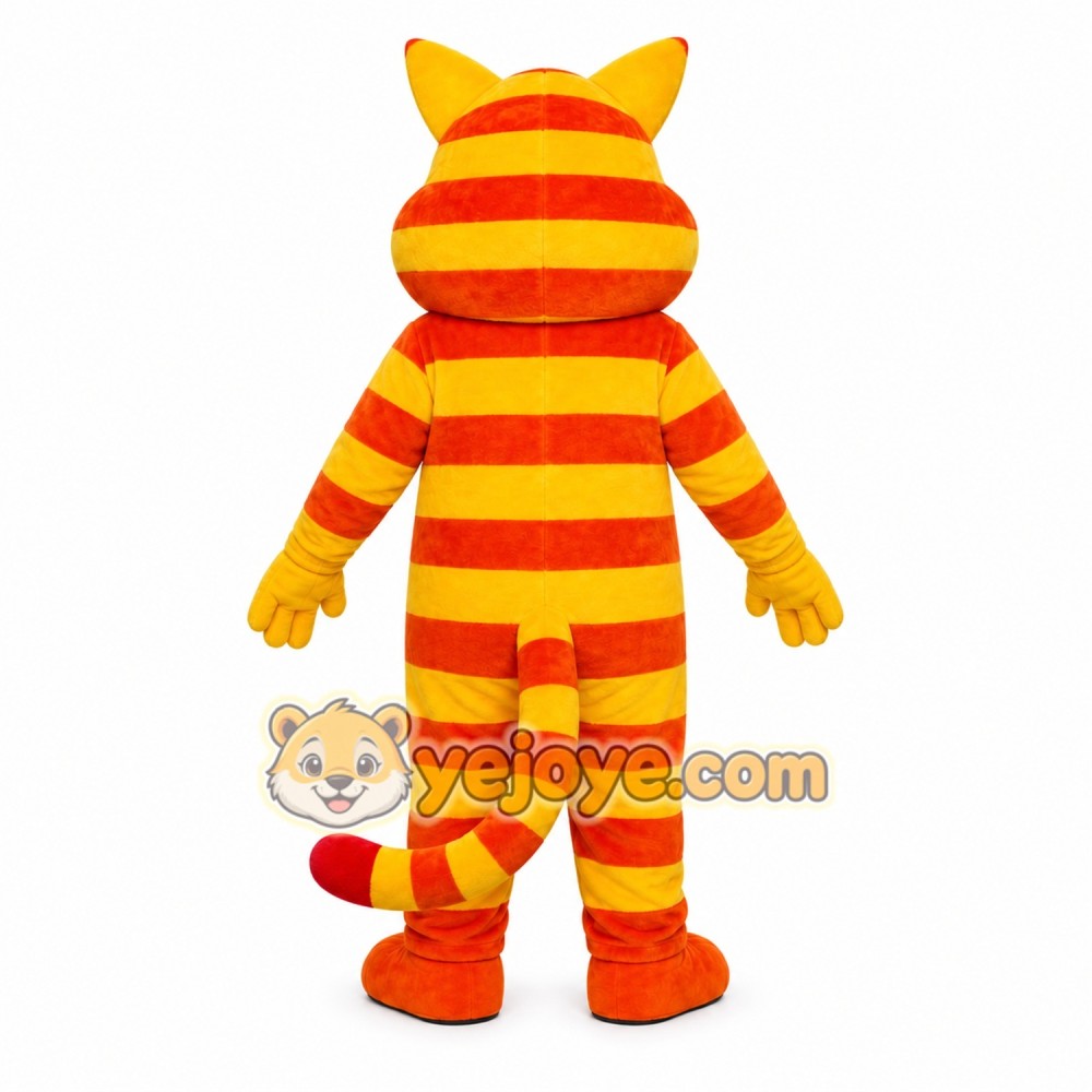 Orange Cat Mascot Costume Orange Cat Mascot Costume