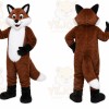 Brown Fox Mascot Costume