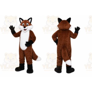 Brown Fox Mascot Costume