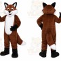 Brown Fox Mascot Costume