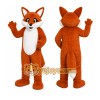 Orange Fox Mascot Costume Orange Fox Mascot Costume