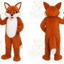 Orange Fox Mascot Costume