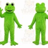 Green Frog Mascot Costume