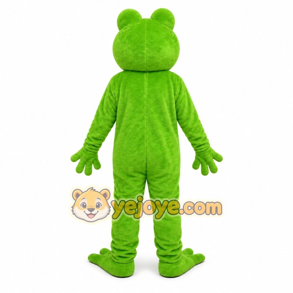 Green Frog Mascot Costume Green Frog Mascot Costume