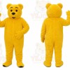 Yellow Bear Mascot Costume