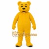 Yellow Bear Mascot Costume Yellow Bear Mascot Costume
