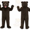 Dark Bear Mascot Costume