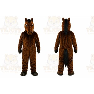 Brown Horse Mascot Costume