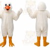 White Chicken Mascot Costume