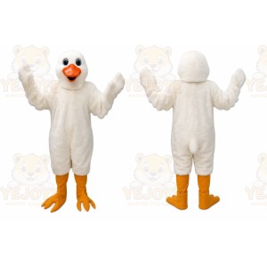 White Chicken Mascot Costume