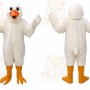 White Chicken Mascot Costume